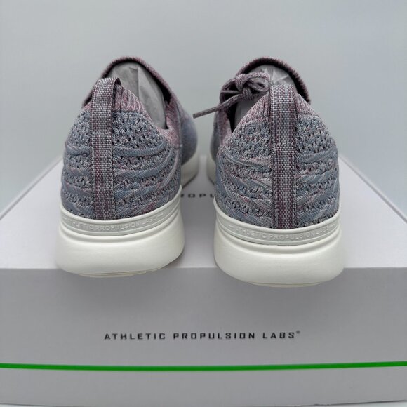 APL Men's TechLoom Wave Slip On Runners Sneaker, Size 10.5, Frozen Grey/Cedar - Picture 7 of 13